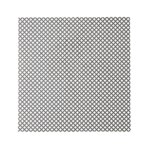 Lamiera forata Fe Croce 10x10mm 1x2m