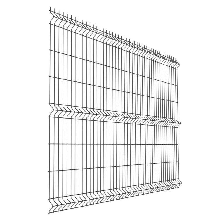 Pannello di recinzione saldato 3D ZnPVC 2500x1530x4mm antracite