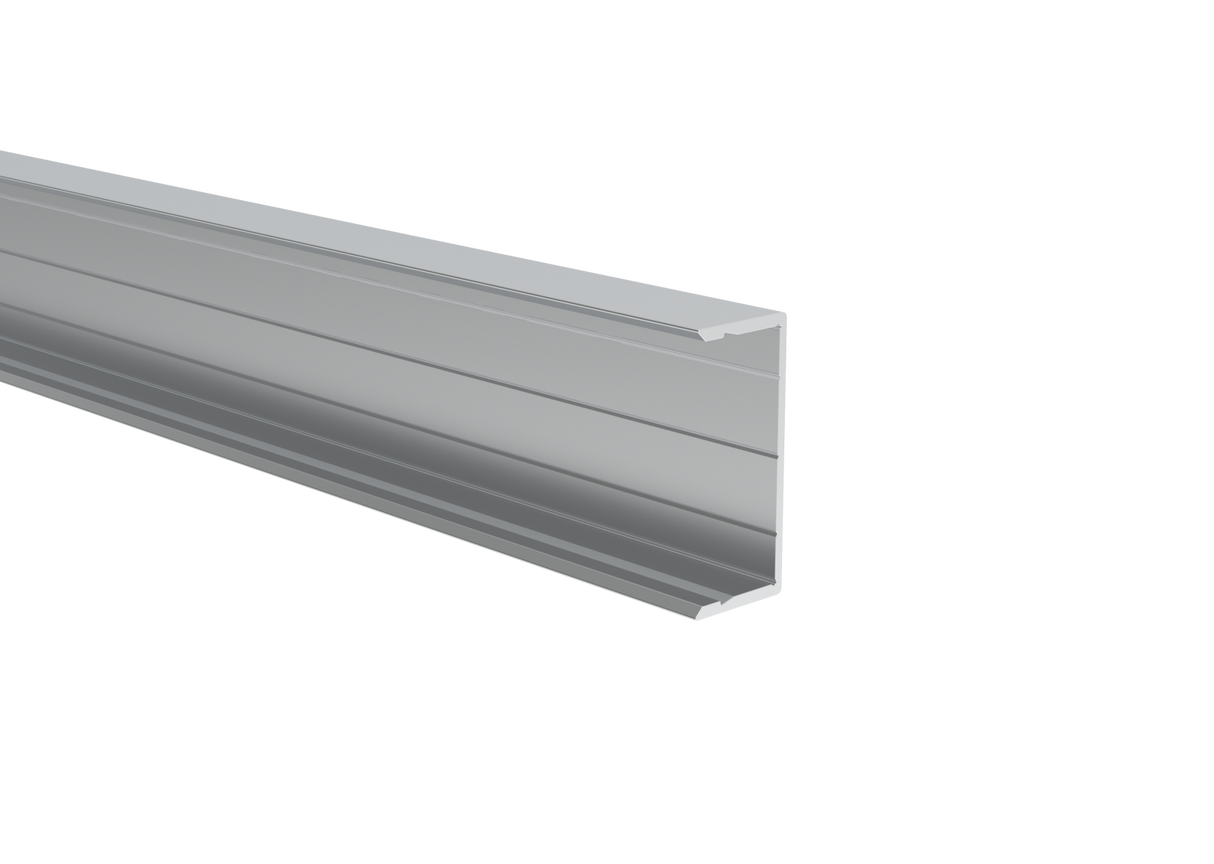 Aluminum U-adapter 45x20-6000mm N