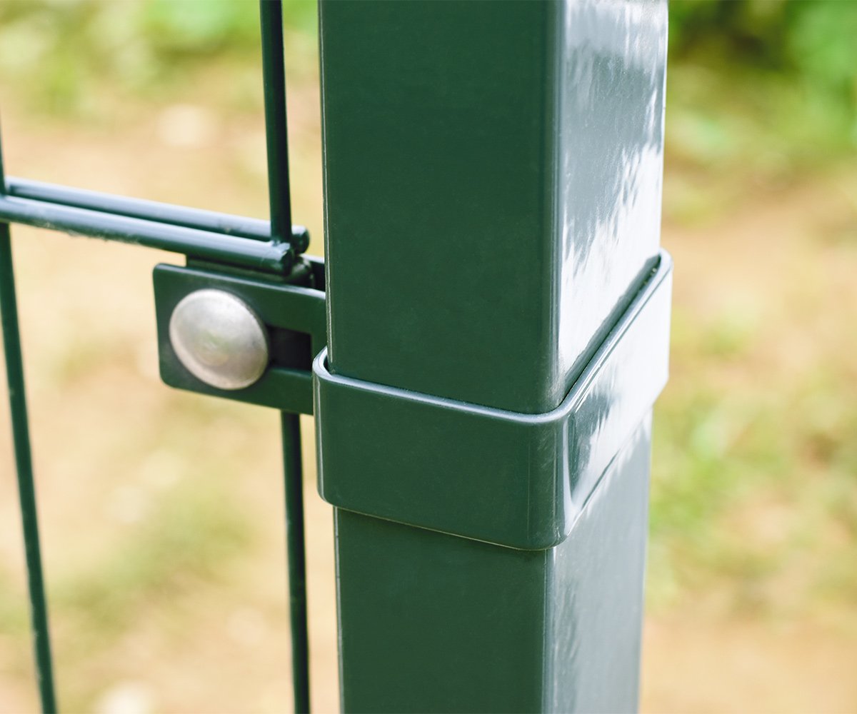 End cap for post ZnPVC 60x40mm green