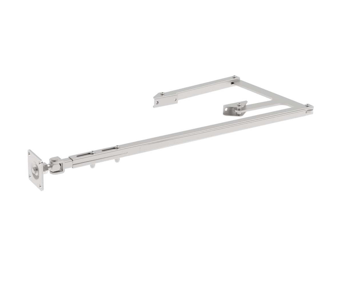 Folding mechanism for swing gates