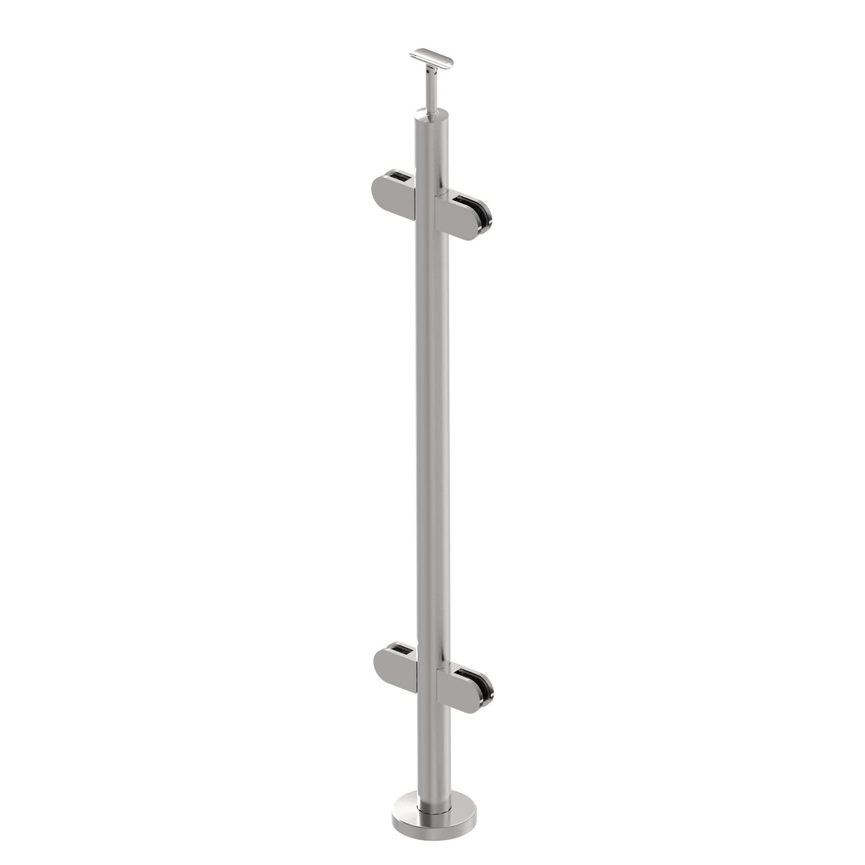 Baluster post inox AISI304, D42,4x2/4xmodel22/H110