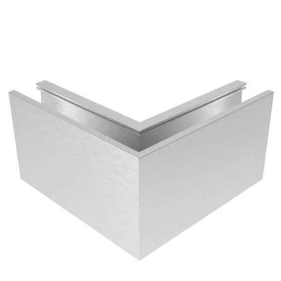 AL. profile, top mount 90° IN corner AL/ELOX/Sati