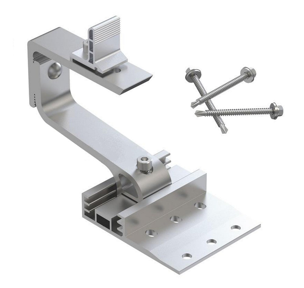 Stainless steel roof hooks without adjustment