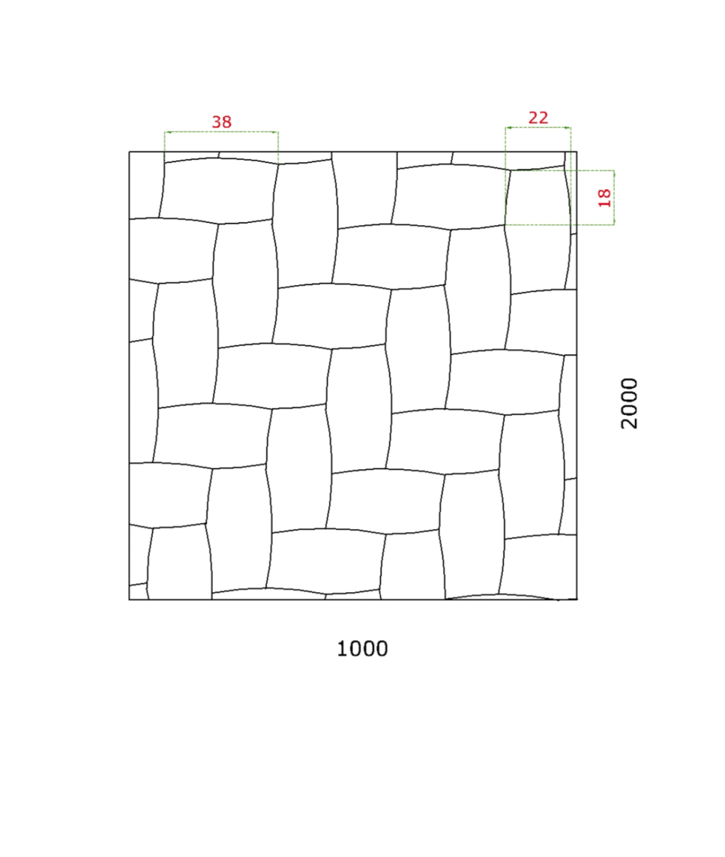 Design 3D sheet - Zn