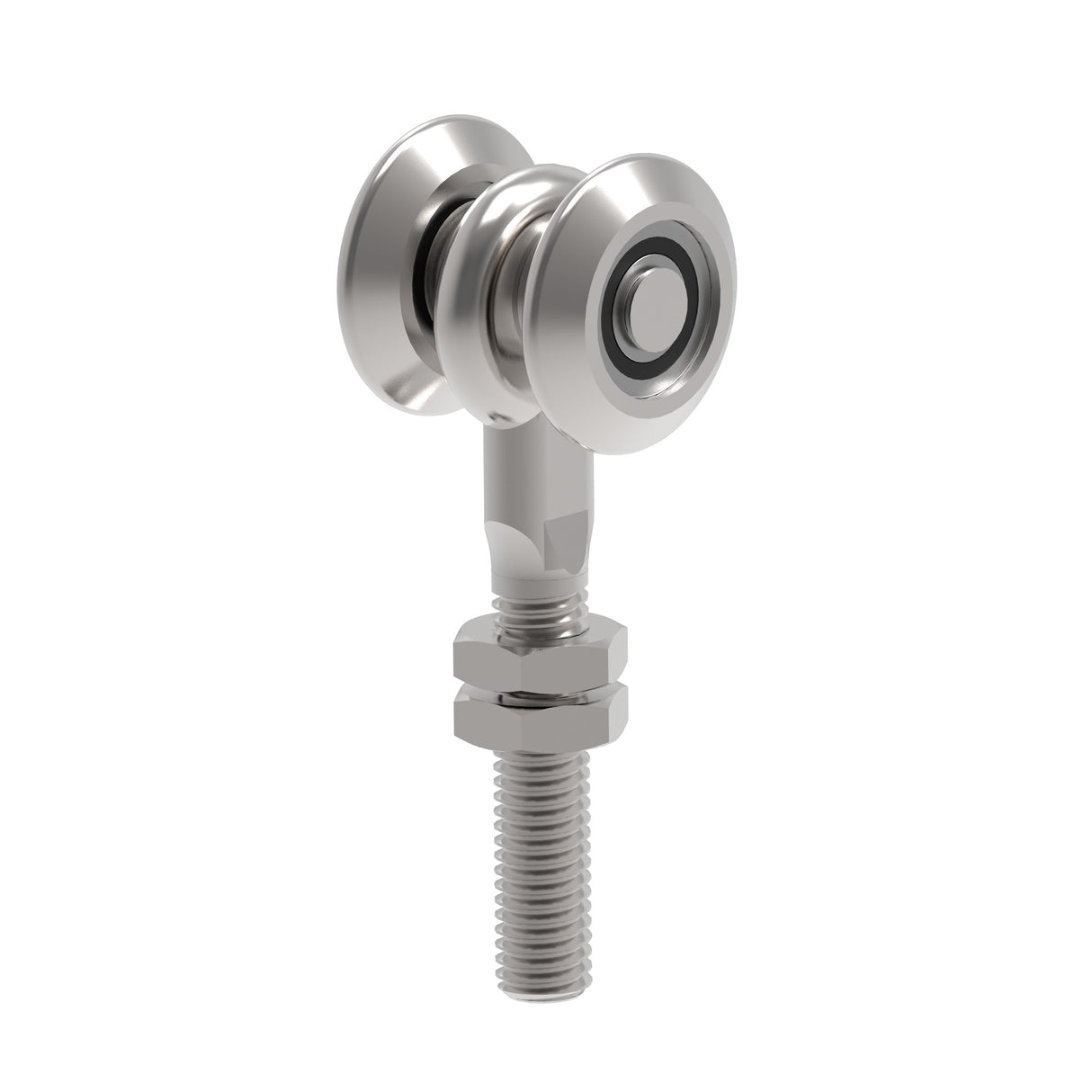 Gate roller track Zn, profile 42x54mm