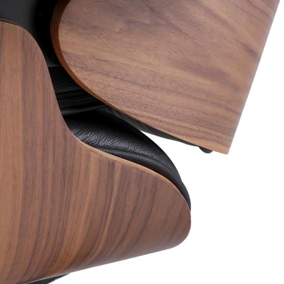 lounge chair Charles & Ray Eames walnut replica