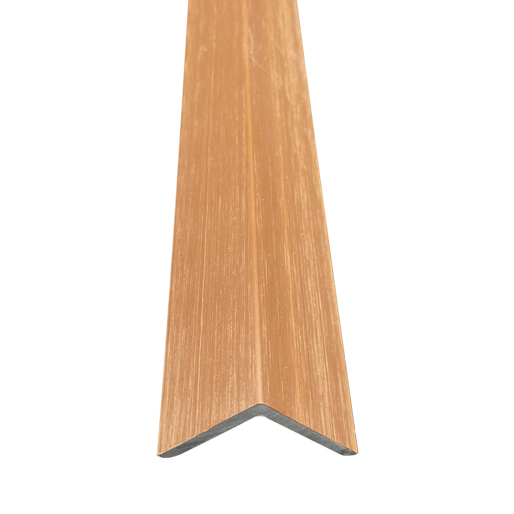 WPC copertura listello Marrone chiaro 45x45x2900mm