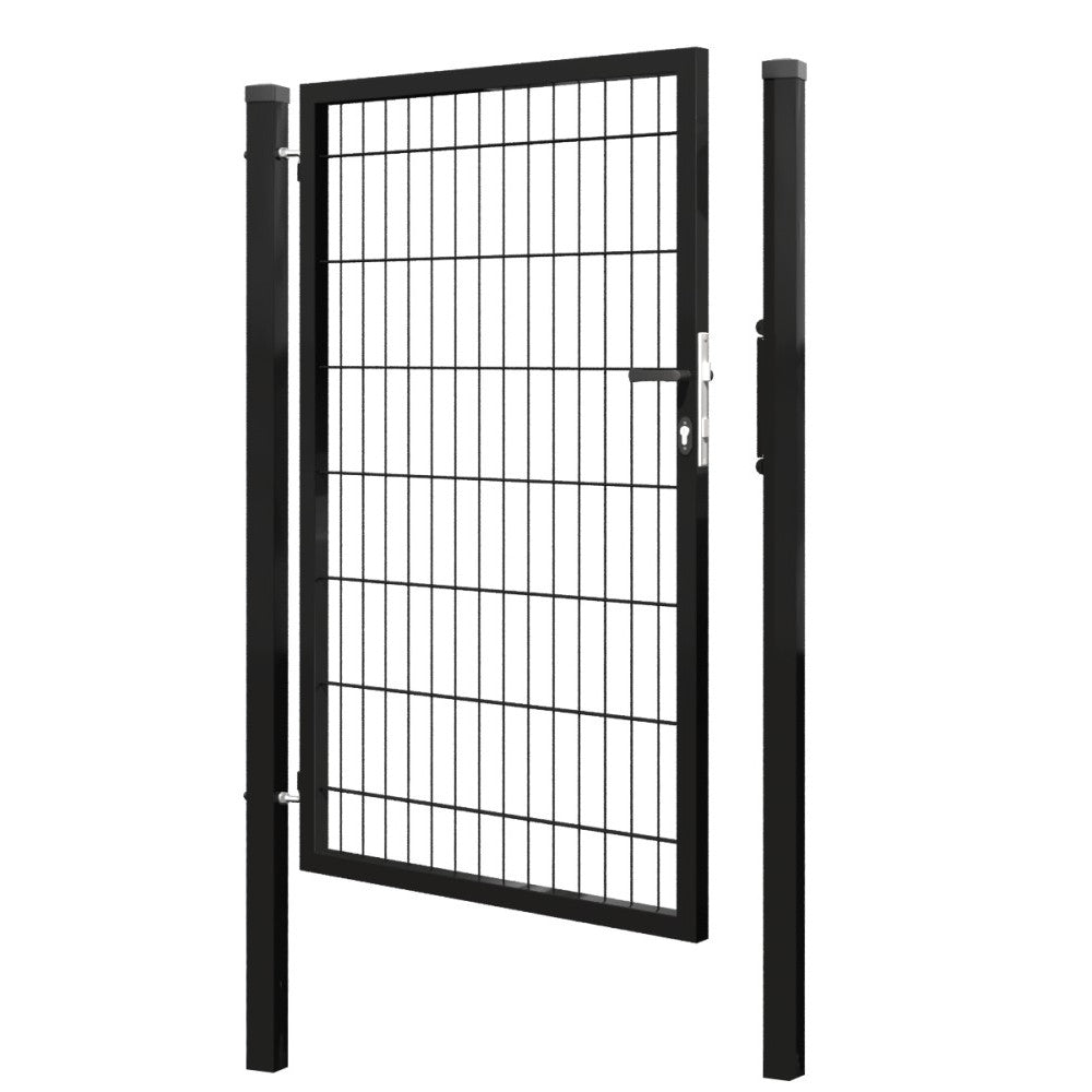 Porta 1kr. 2D BOX ZnPVC 1000x1500mm RAL 9005 nero opaco