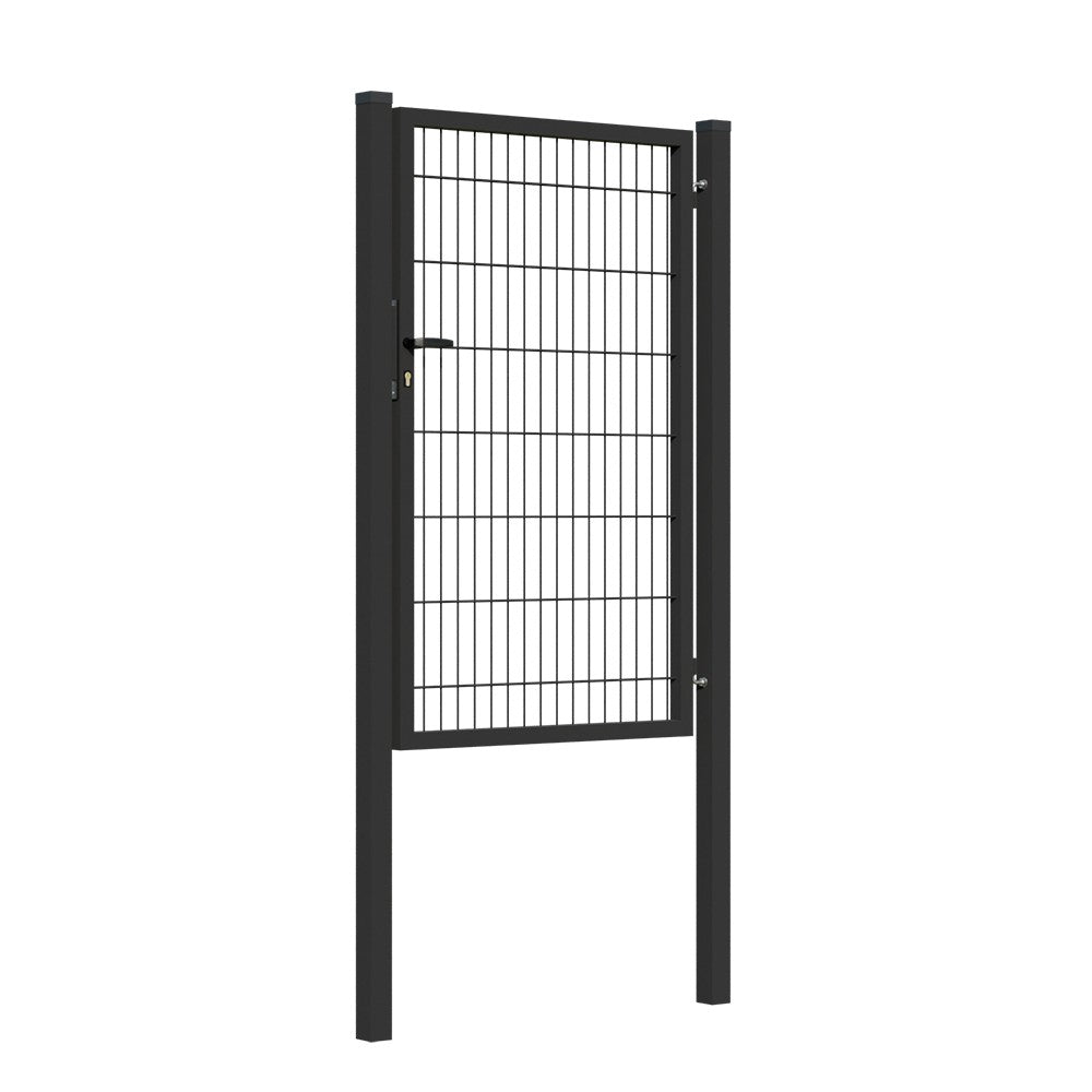 Porta 1kr. 2D BOX ZnPVC 1000x1500mm RAL 9005 nero opaco