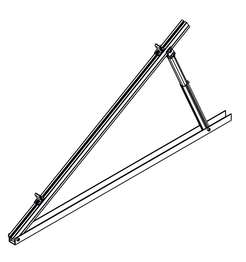 15°-30° adjustable triangle