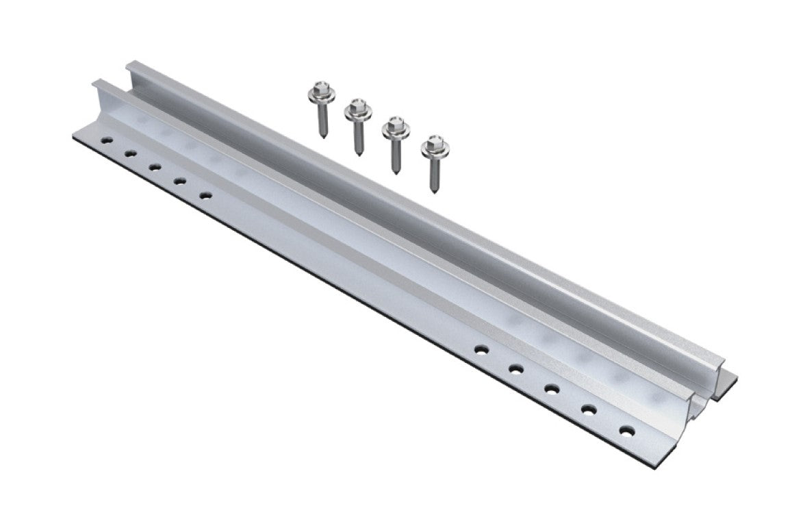 26mm mini rail L385mm for trapezoid. sheet metal