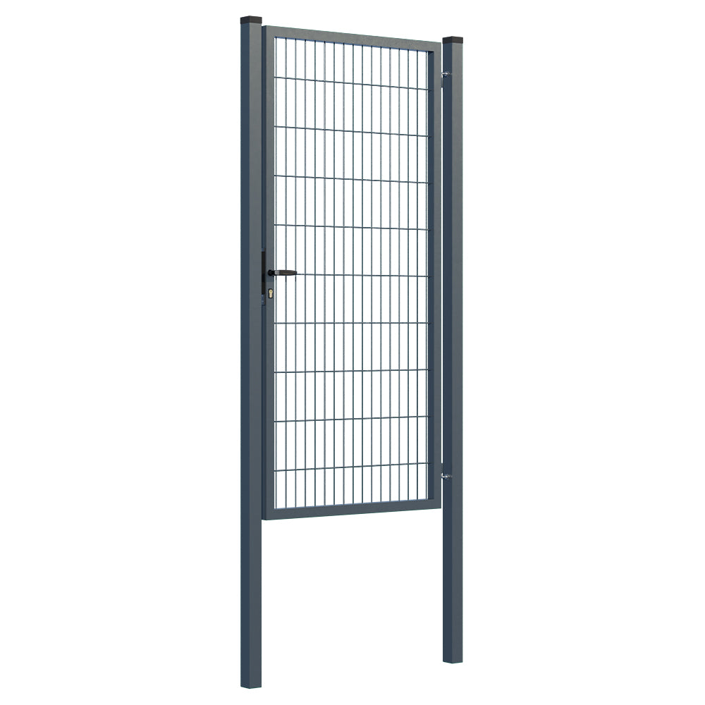 Bránka 1kr. SQUARE ZnPVC 1000x2000mm, antracit