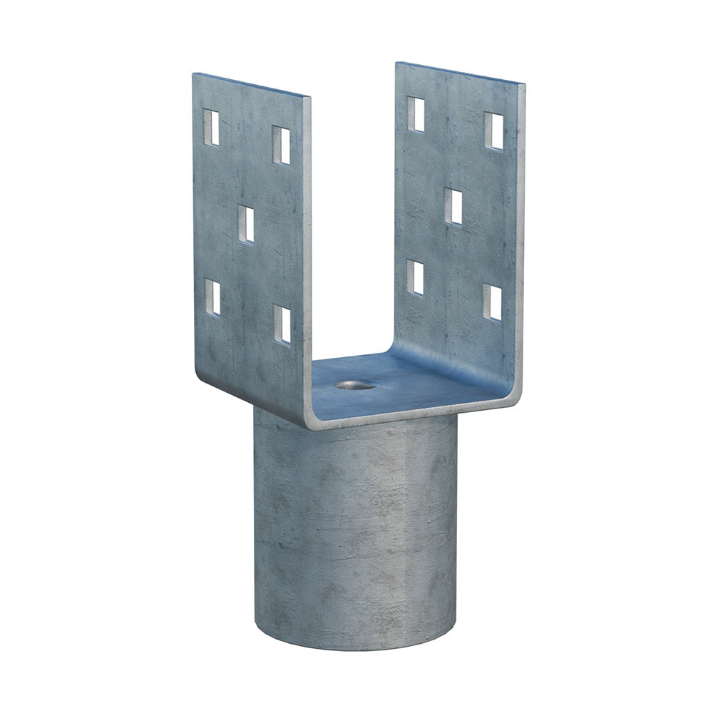 Extension for ground screw Zn "U" 70x70x90x60mm