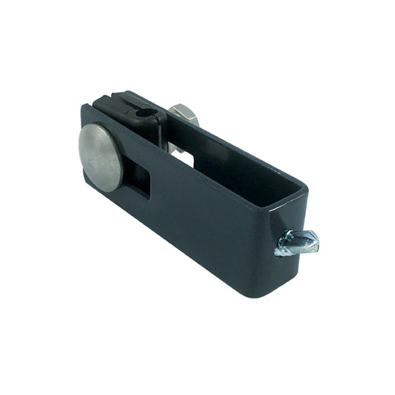 Clamp for welded panel "U" ZnPVC anthracite