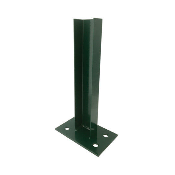 Base of the ZnPVC post 40x60mm green