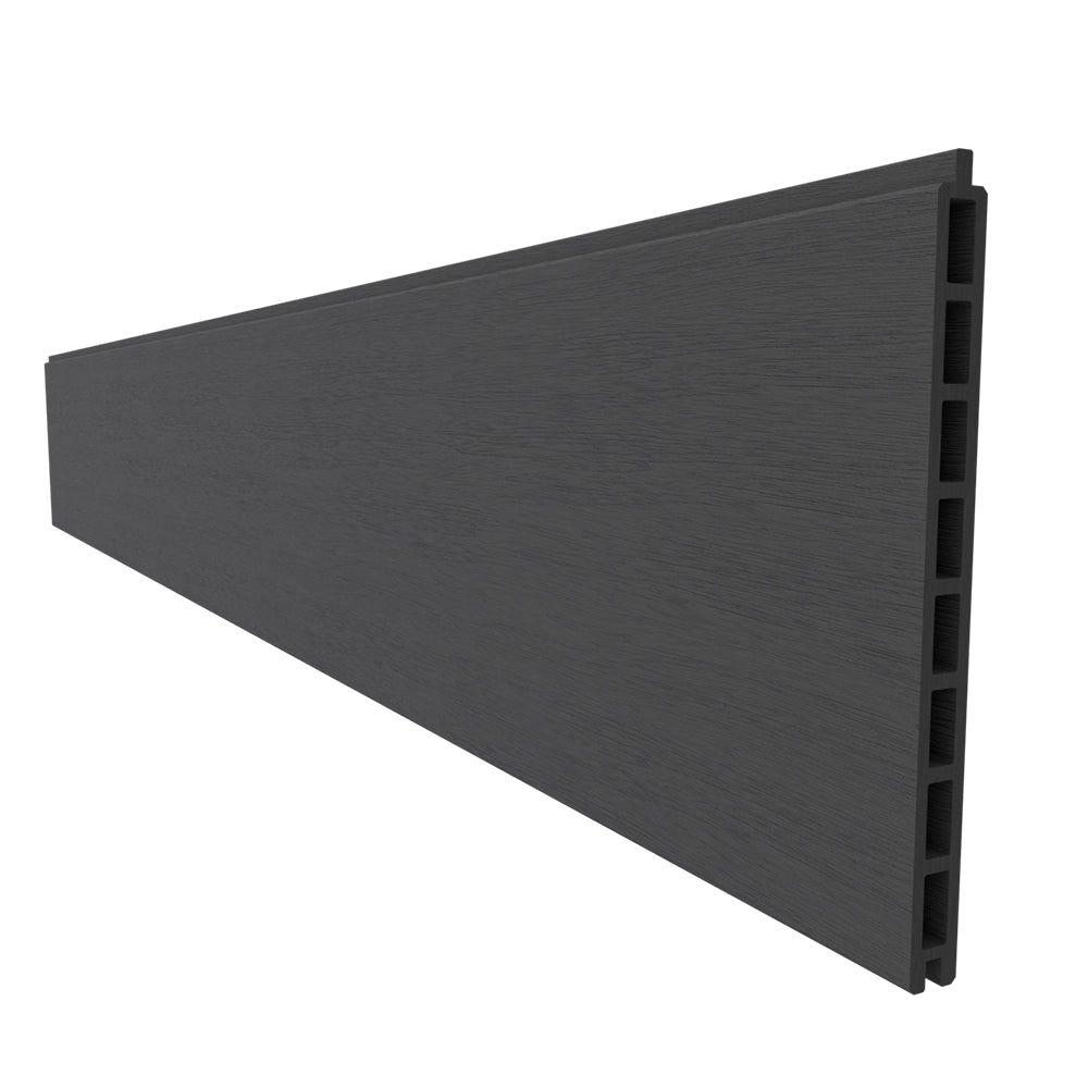 WPC Fence Board Gray 258x20x1830mm