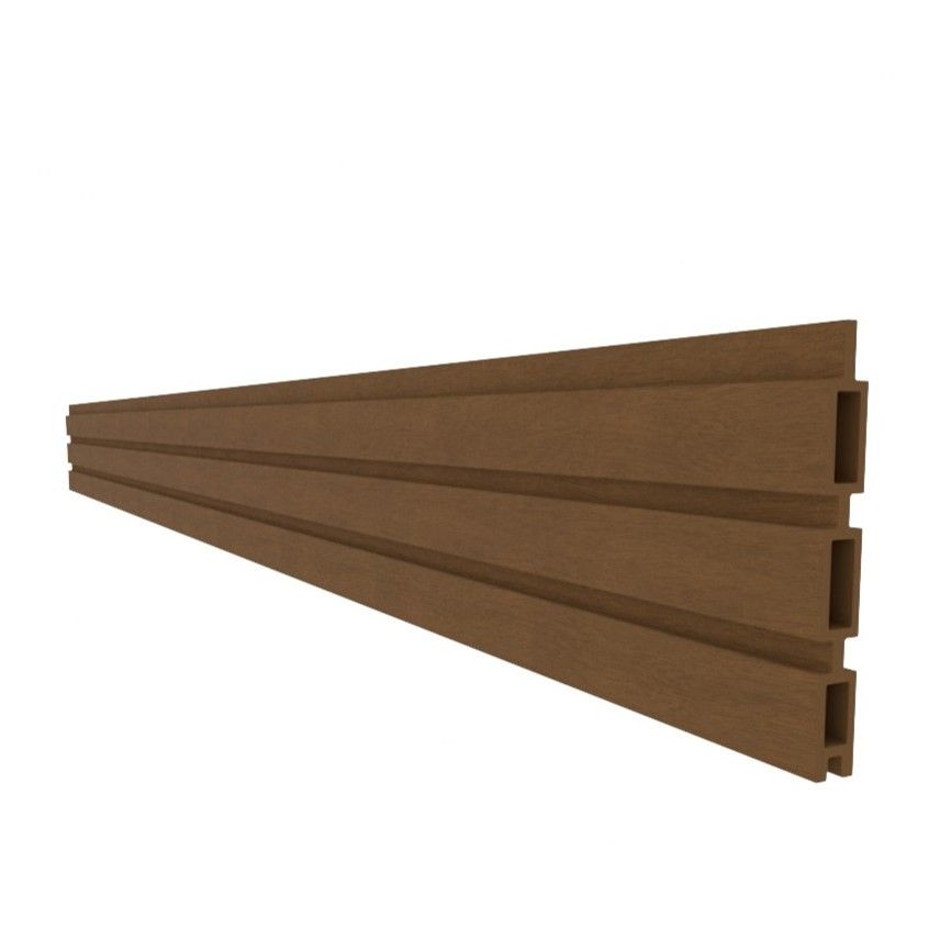 Pannello per recinzione in WPC AURORA 167x20x1830mm, marrone