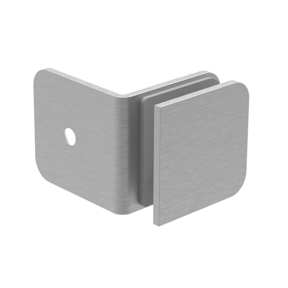 Glass clamp, AISI 304, T 8-10 mm