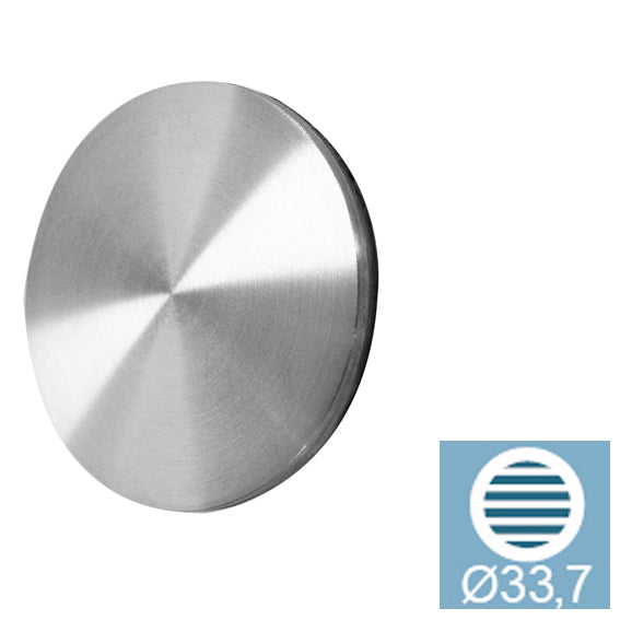 Stainless steel end cap