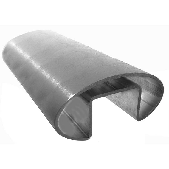 Slotted Tube - handrail for glass