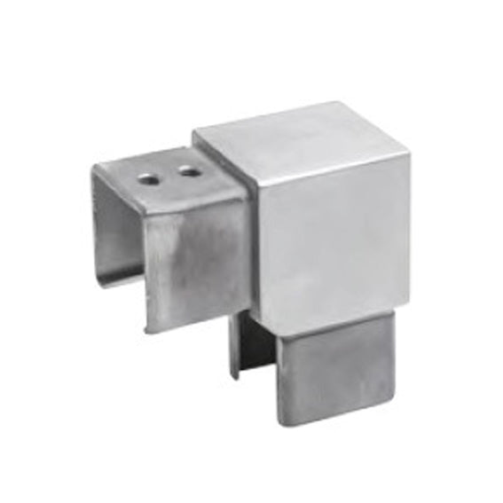Flush angle 90°, 40x40x2mm