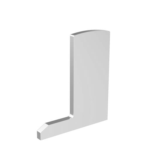 End cap for profile AL/0006-ECO-S-E