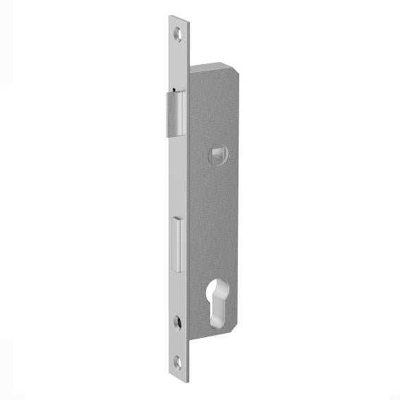 Double lock cylinder for JP profile 40x40mm AISI304