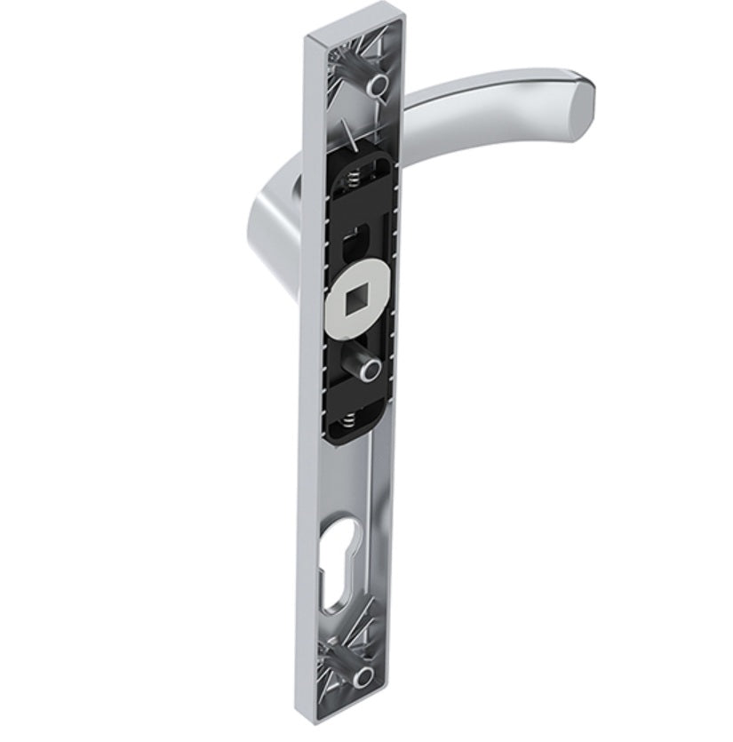 Door handle - door handle with escutcheons, AL profi