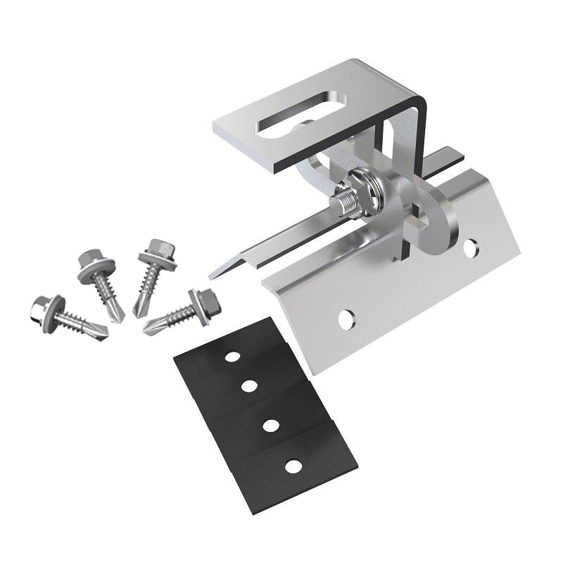 Console regolabile per lamiera trapezoidale piegata
