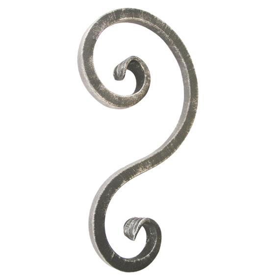 Scroll "S" 230x120/60, 12x12mm