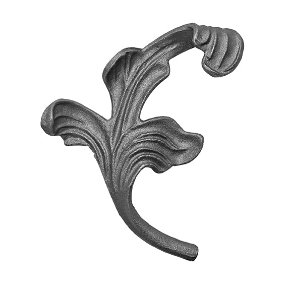 Lístok ľavý h165, b125, t4mm