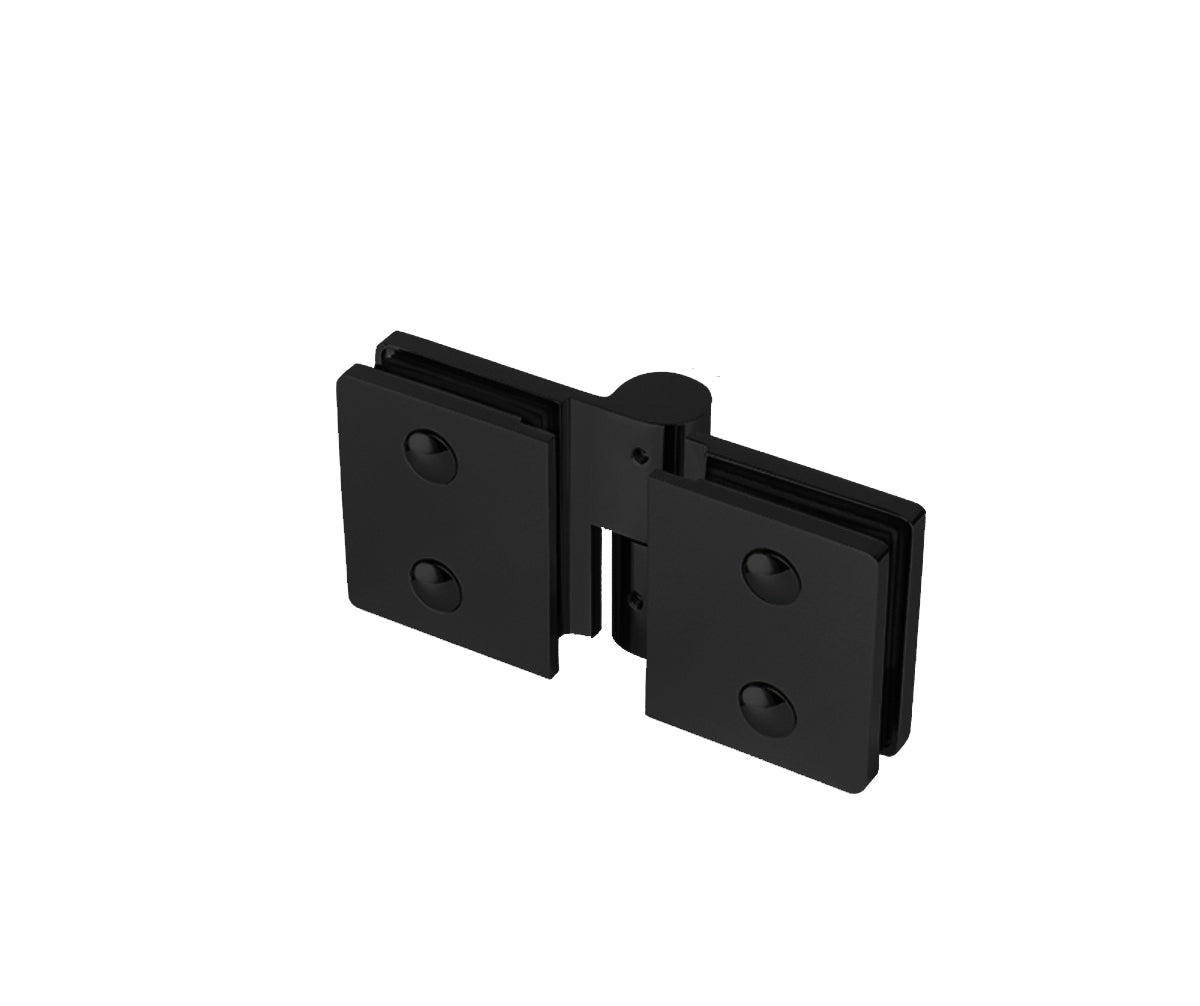 Hinge for glass shower door
