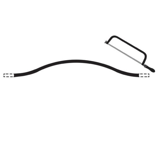 Pointed arch P/002-30x5, p200, L1810-2400mm