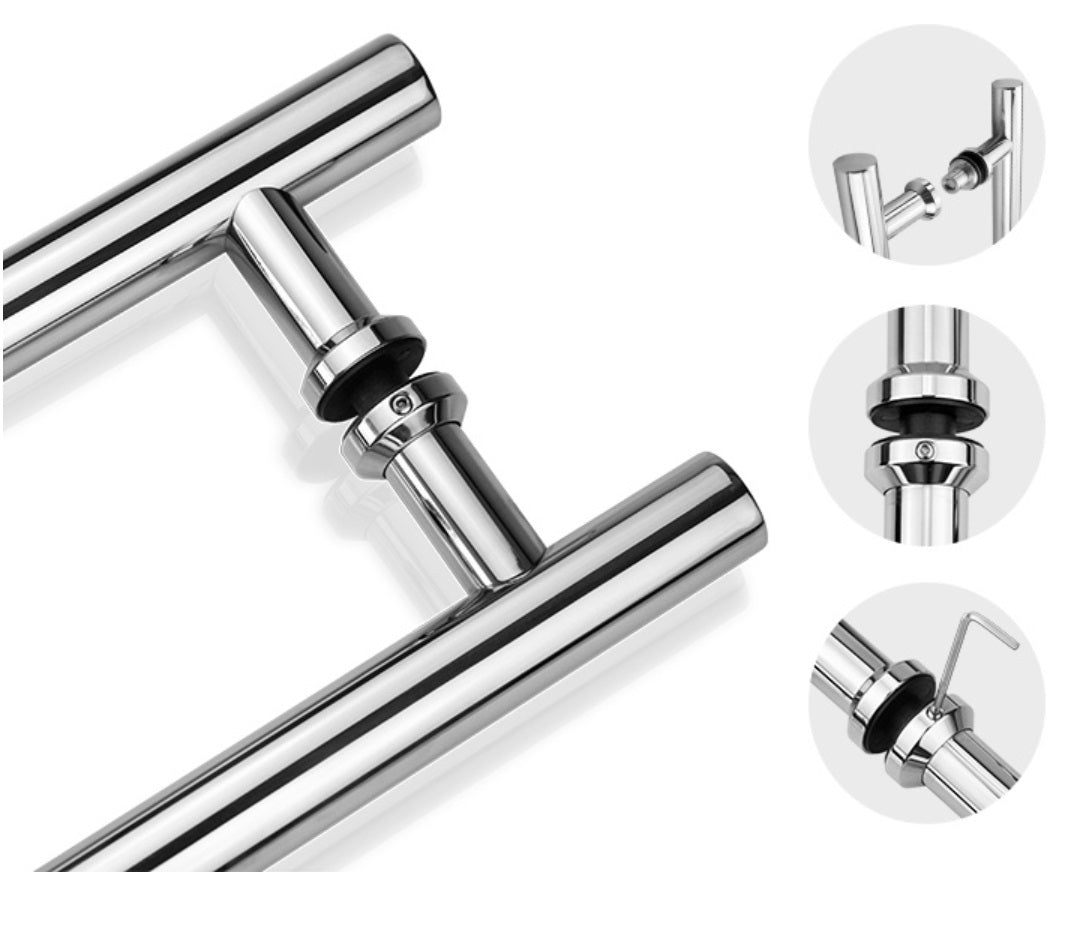 Pull handle - brushed AISI304, K320