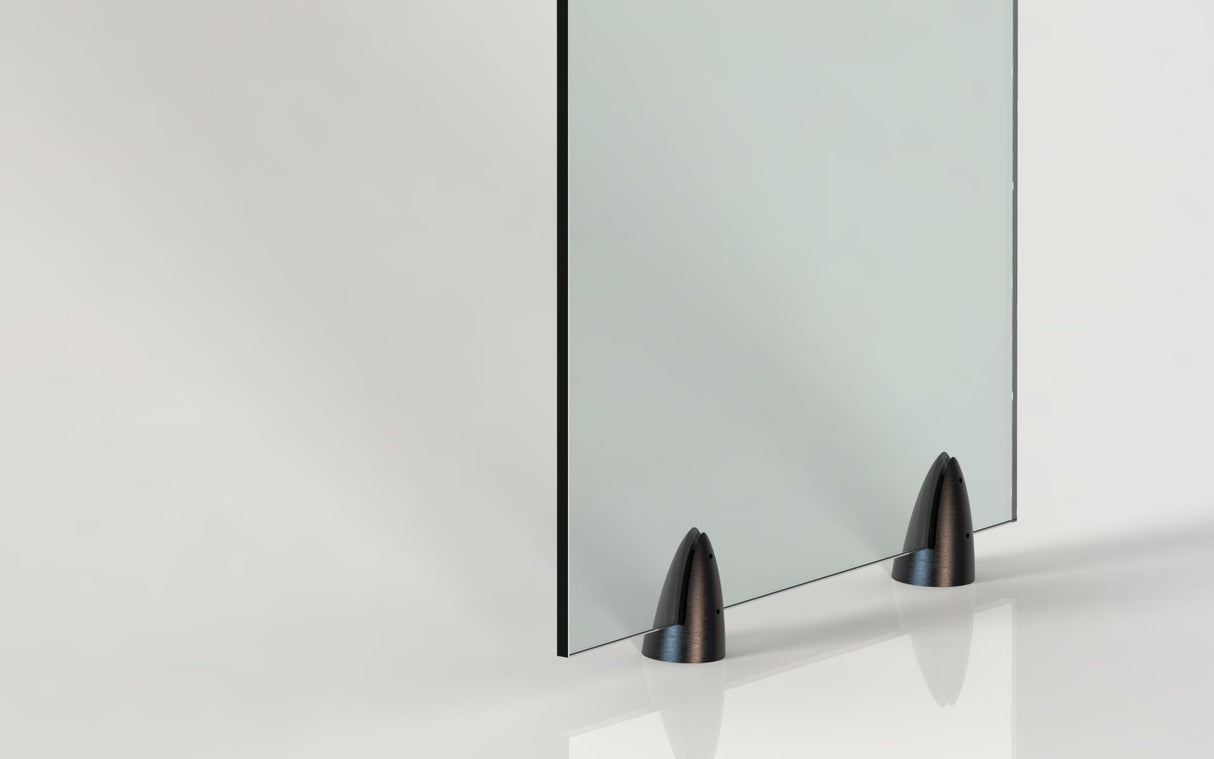 Adjustable spigot - Anchor post for glass