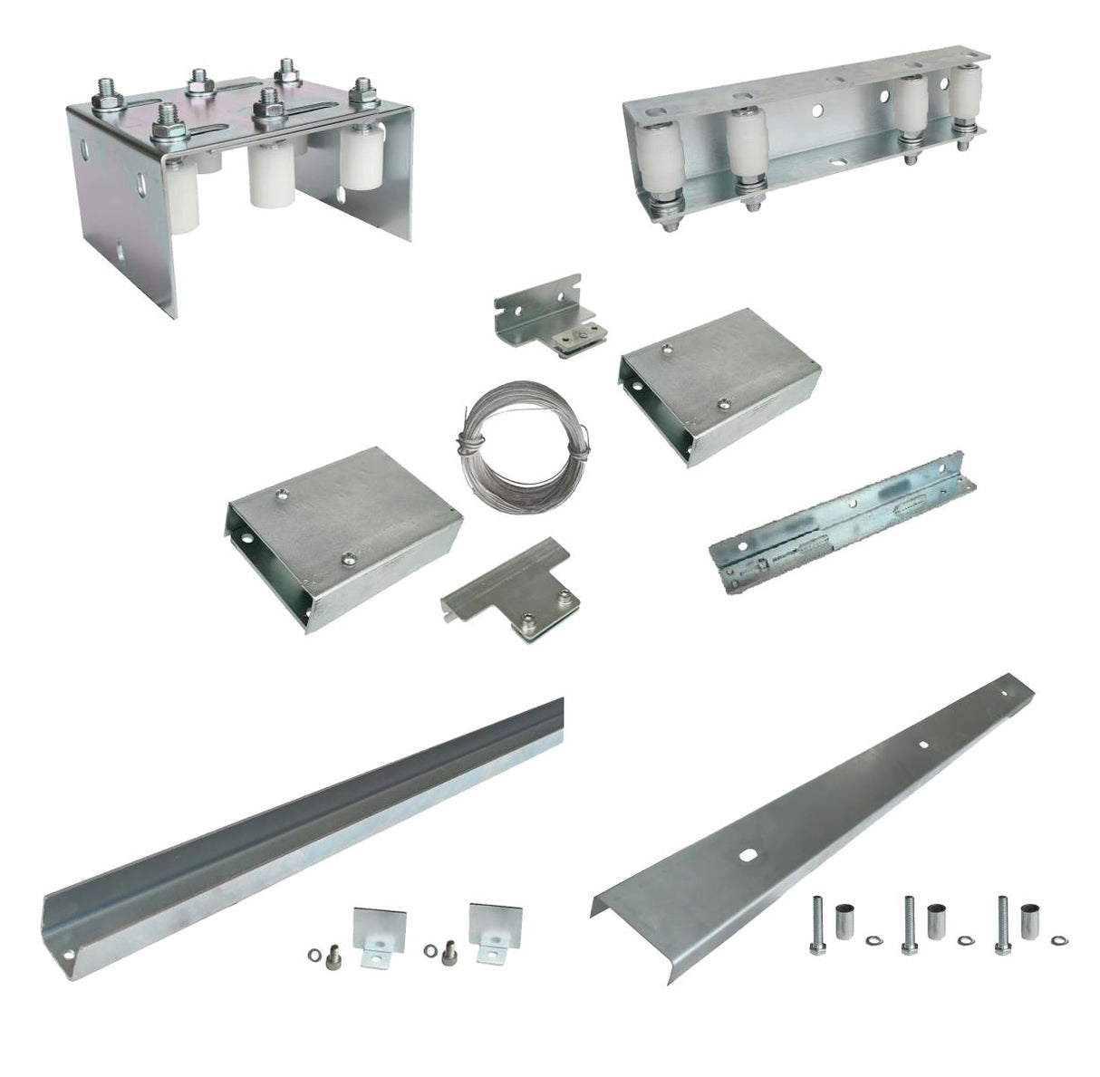 Telescopic system for sliding gates, max 15m