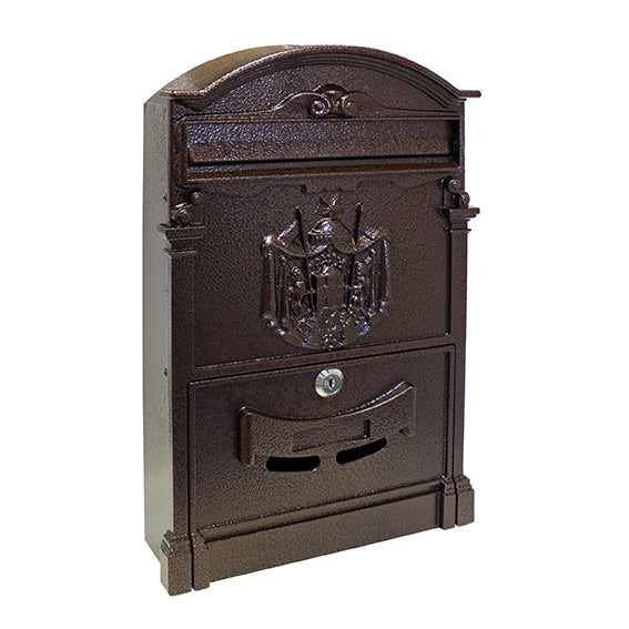 Postbox aluminum,steel powder coating 255x410mm, A