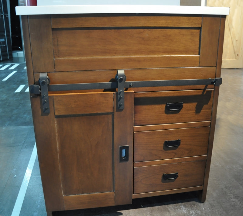 sliding barn door hardware - mini - "Gladio"