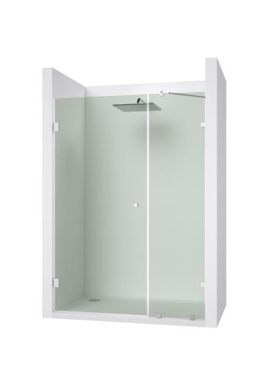 Glass clamp, Zamak, 45x45x20/T 8-10 mm