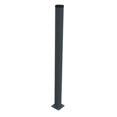 Palo 60x40mm con base ZnPVC 2200mm antracite