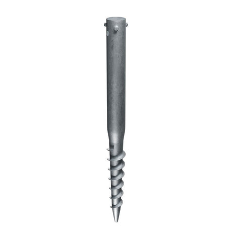Ground screw 68x1,5x800mm, 3xM8