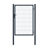 Bránka 1kr. SQUARE ZnPVC 1000x1500mm, antracit