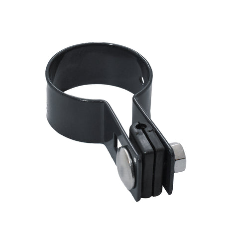 Morsetto terminale per palo ZnPVC D60mm antracite