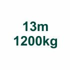 Set 13m/1200kg
