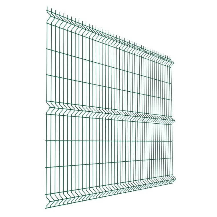 Welded panel fence ZnPVC 2500x1530x4mm green