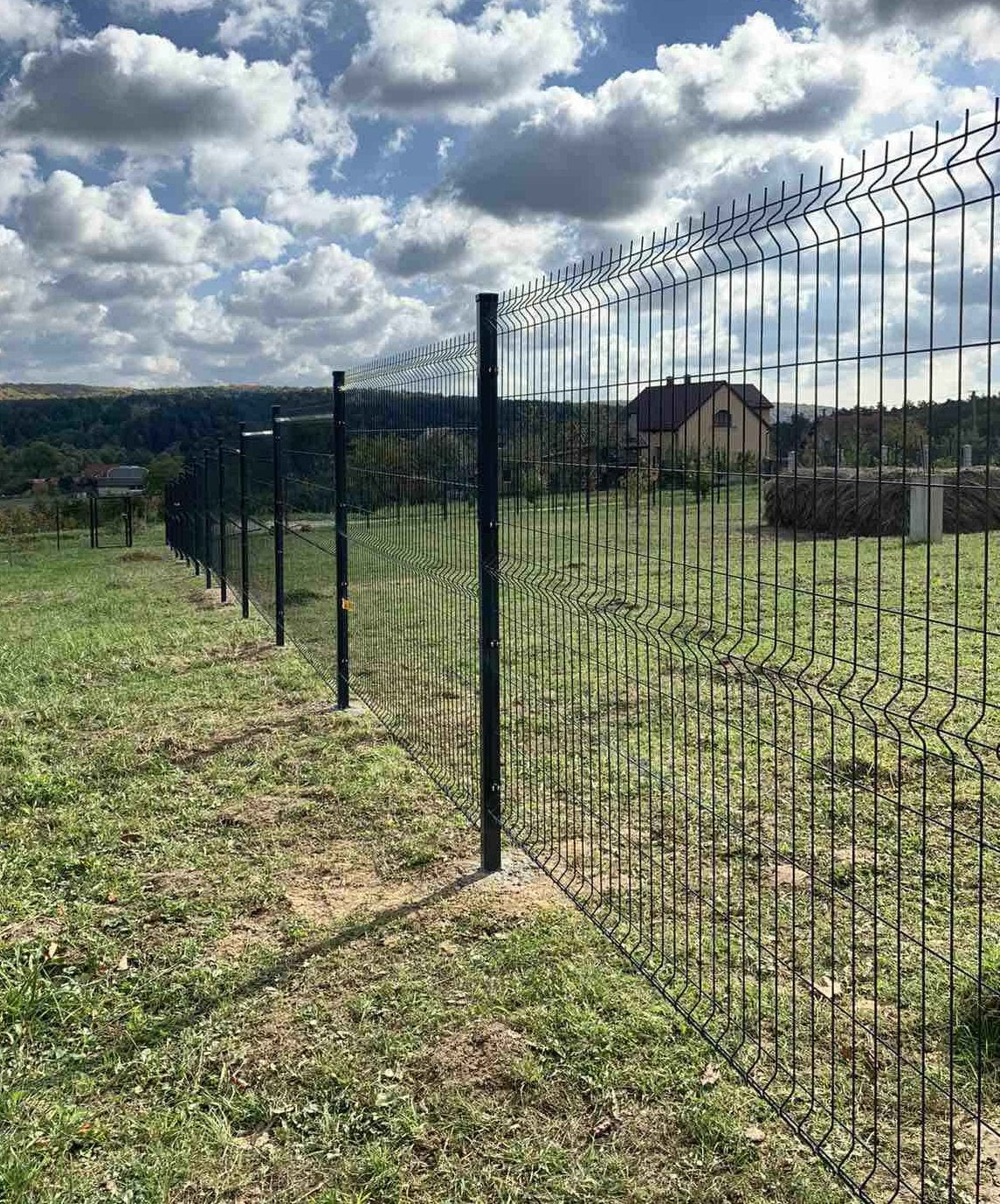Welded panel fence ZnPVC 2500x830x4mm anthracite
