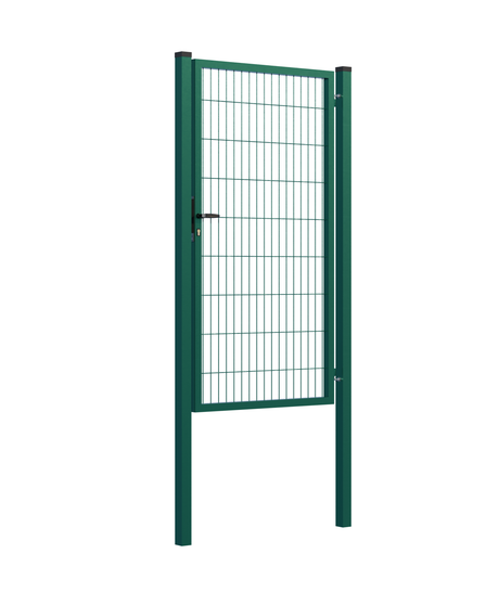 Gate 1pc. SQUARE ZnPVC 1000x1800mm, green