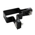 Corner bracket for post ZnPVC 60x40mm black M