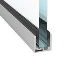 Vetrata fissa - profilo a U composto 20x21mm